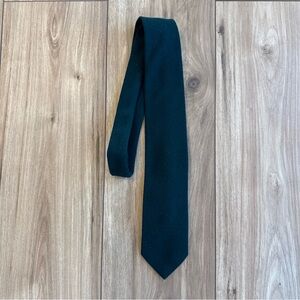 VTG John Henry Dark Green Saxony Wool Woven In England Lancashire Soxony